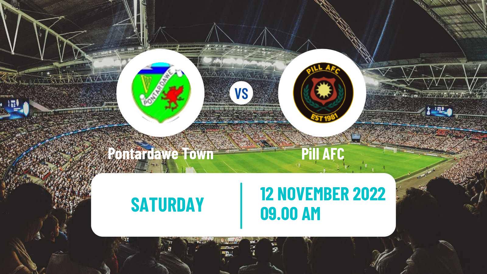 Soccer Welsh FA Cup Pontardawe Town - Pill