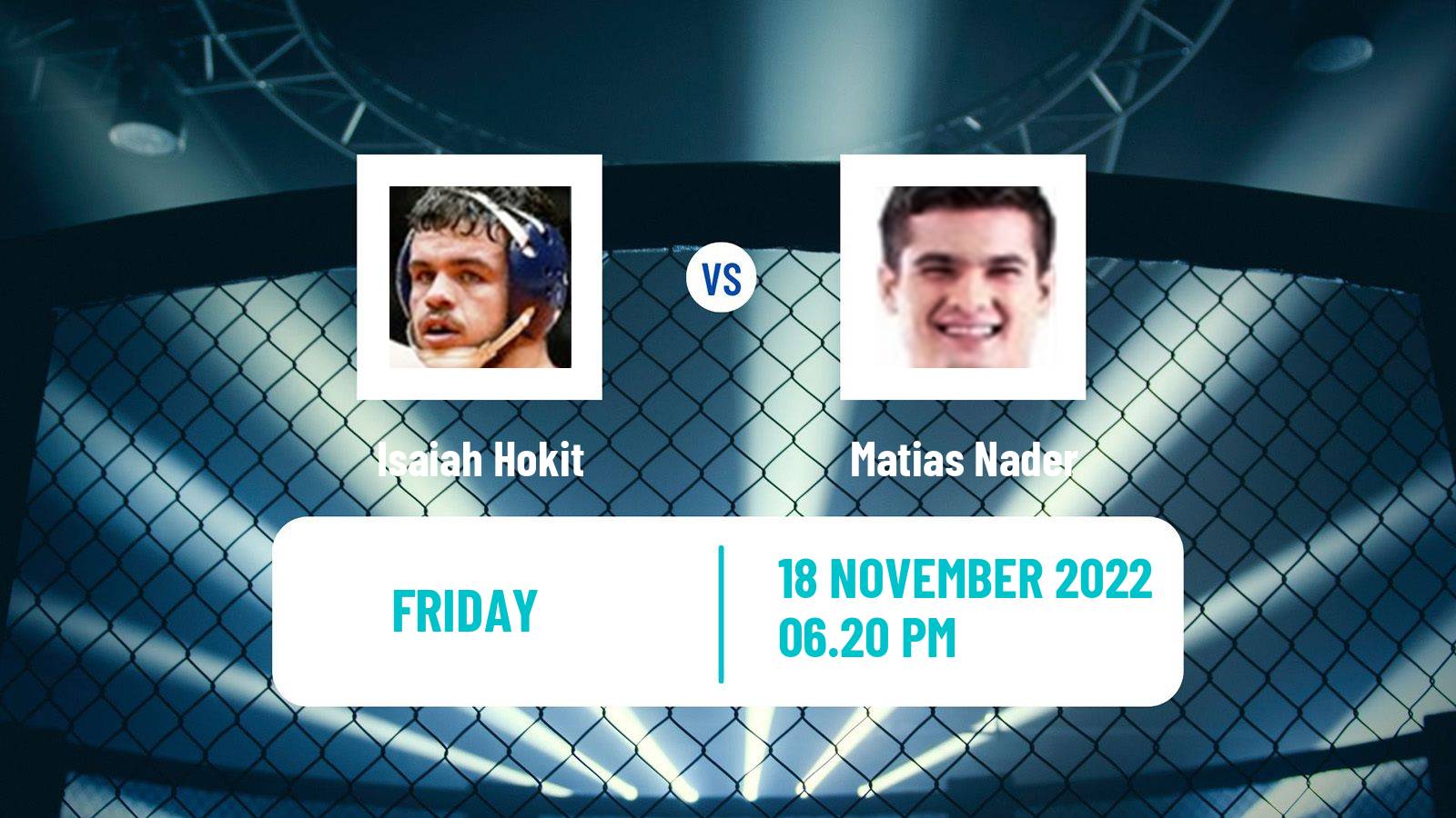 MMA MMA Isaiah Hokit - Matias Nader