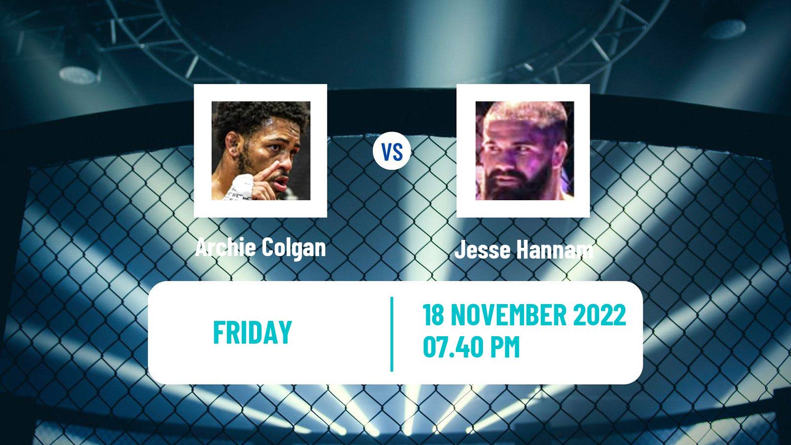 MMA MMA Archie Colgan - Jesse Hannam
