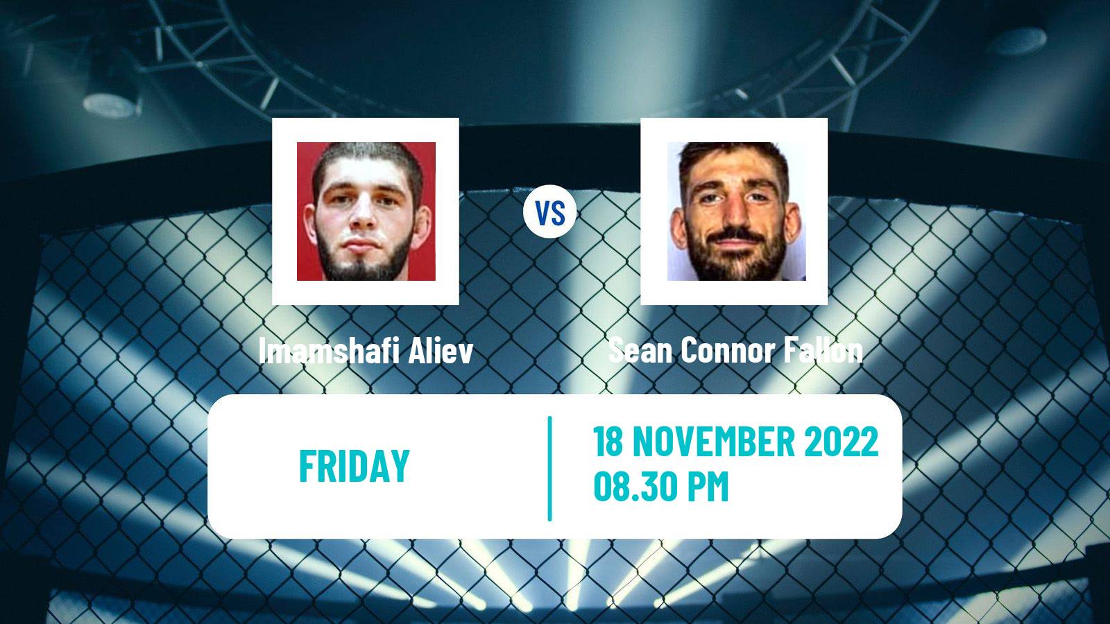 MMA MMA Imamshafi Aliev - Sean Connor Fallon