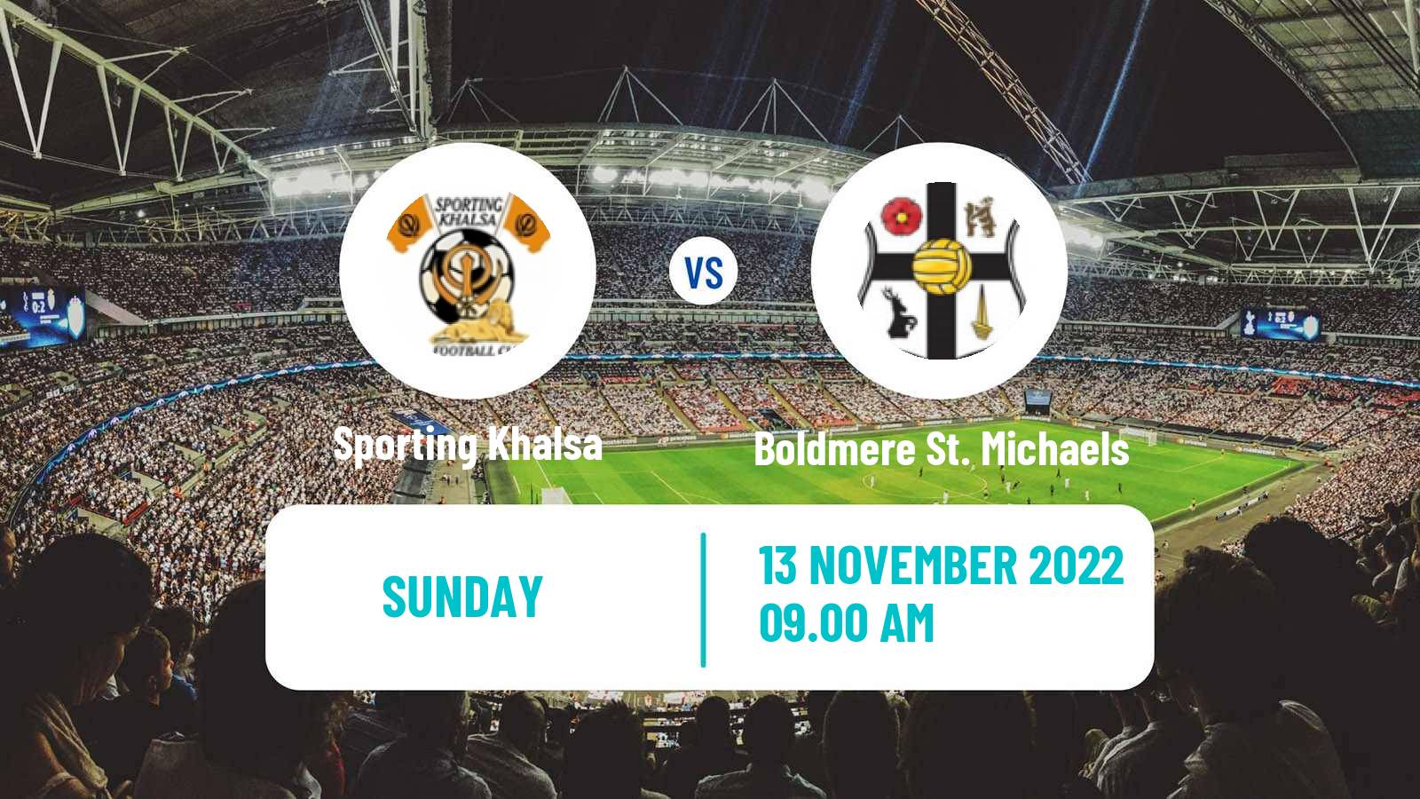 Football English FA Cup Women Sporting Khalsa - Boldmere St. Michaels