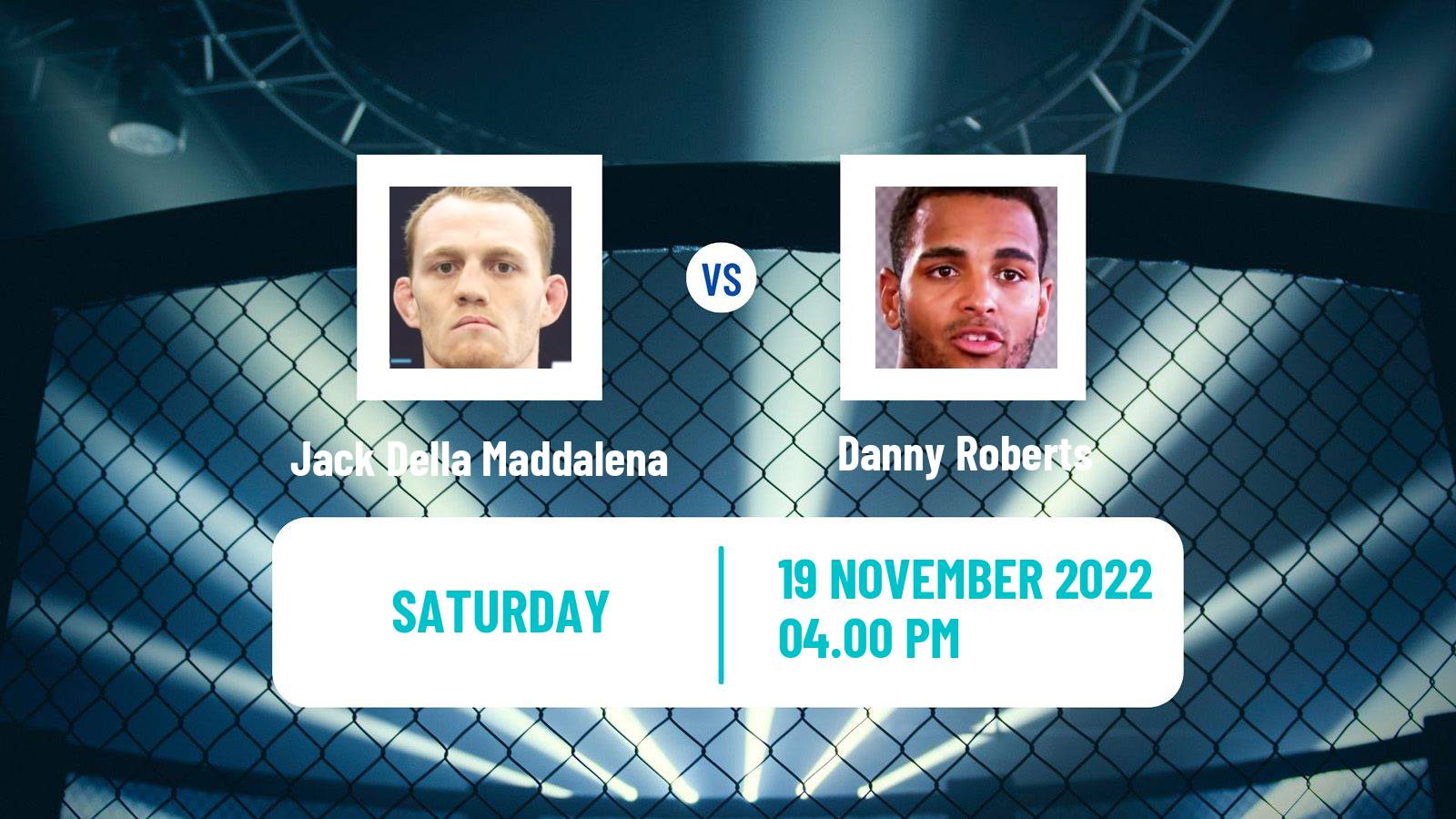 MMA MMA Jack Della Maddalena - Danny Roberts