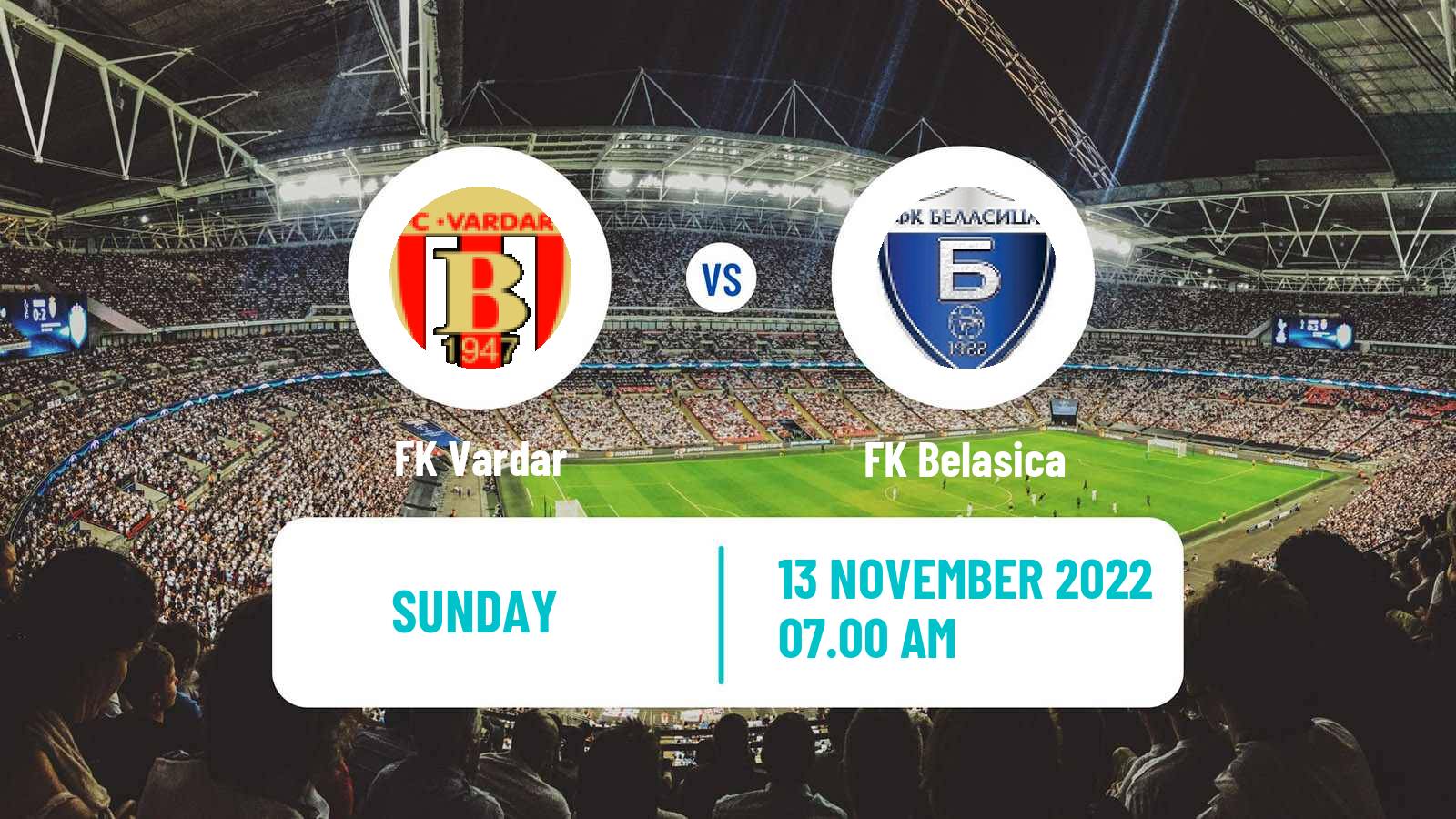 Soccer North Macedonian 2 MFL Vardar - Belasica