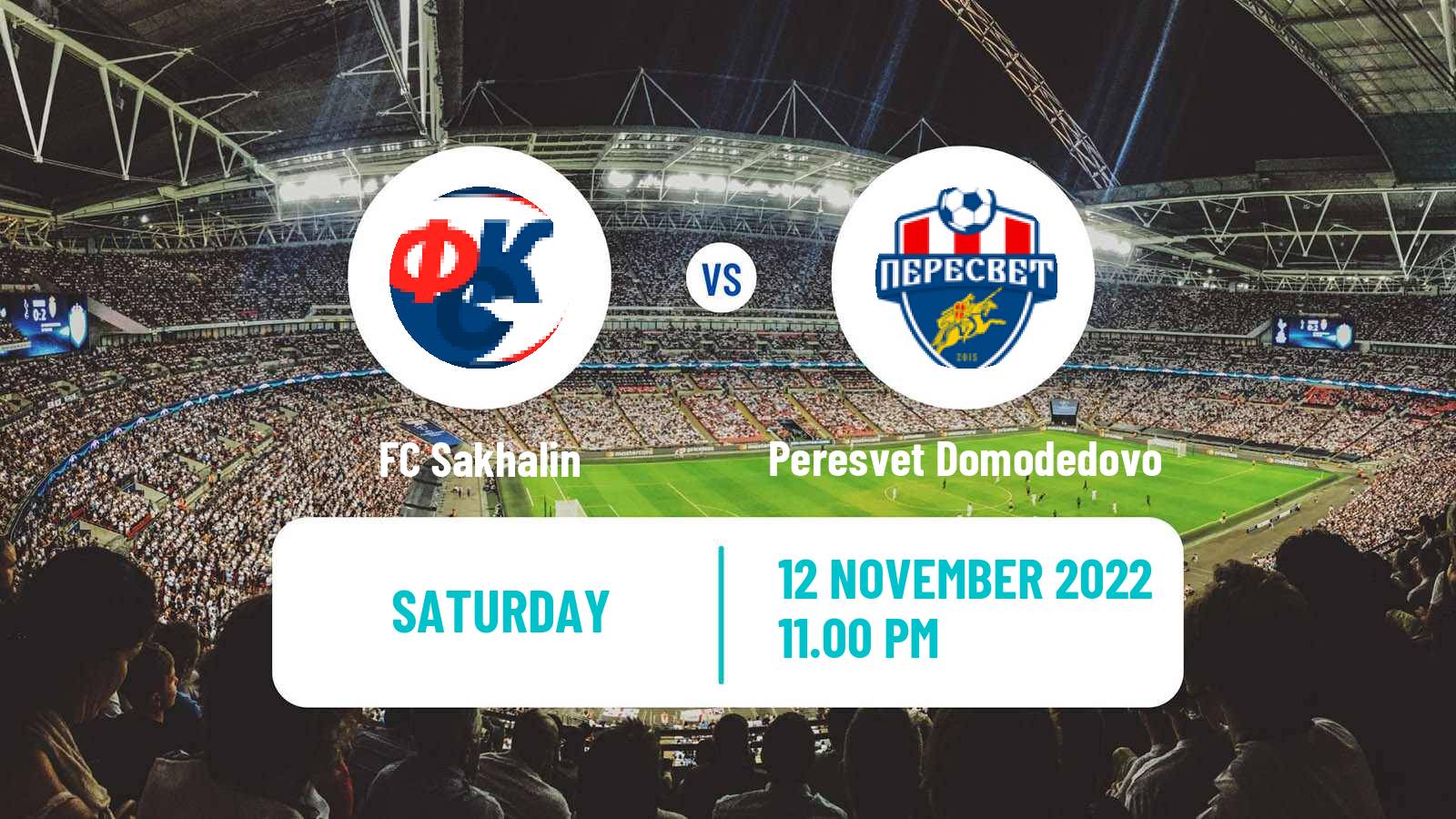 Soccer Russian FNL 2 Group 3 Sakhalin - Peresvet Domodedovo