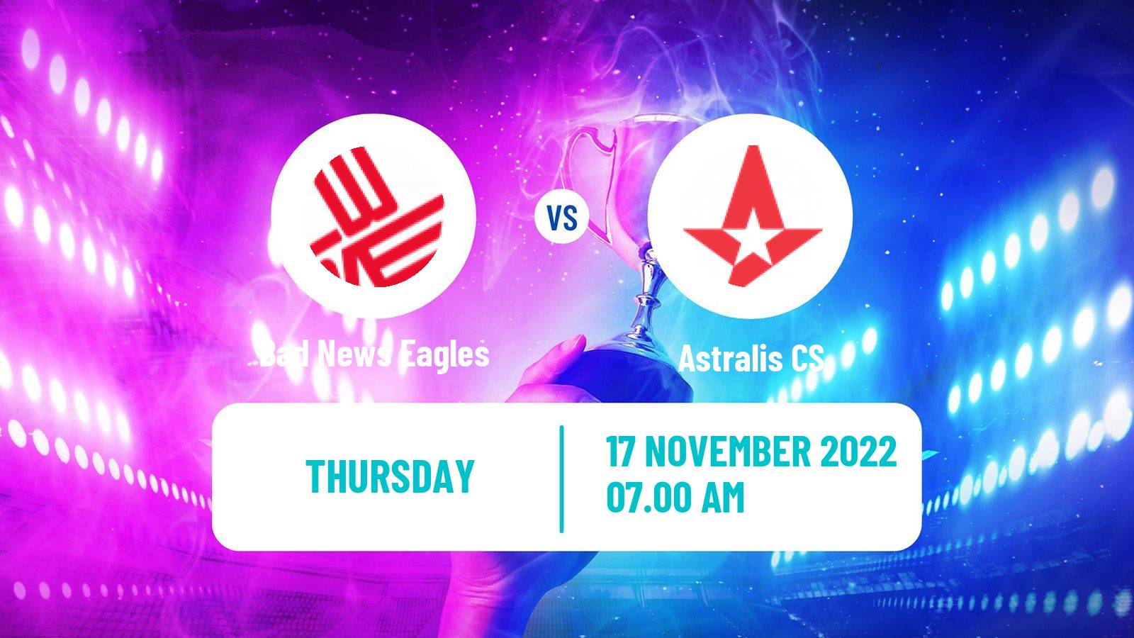 Esports eSports Bad News Eagles - Astralis
