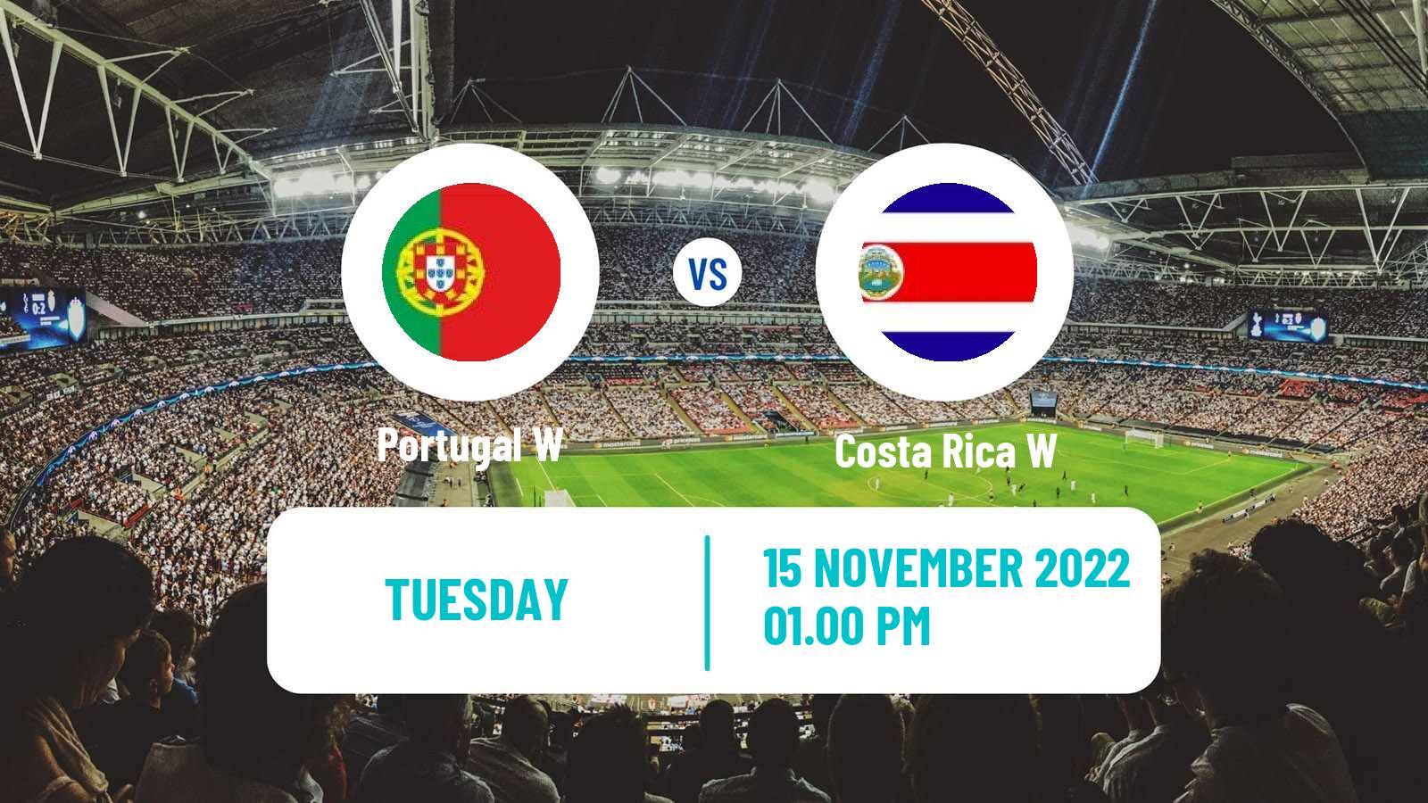 Soccer Friendly International Women Portugal W - Costa Rica W
