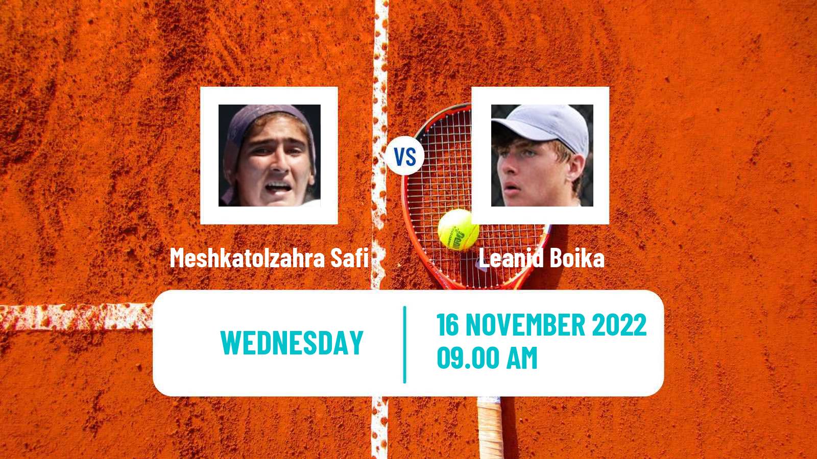 Tennis ITF Tournaments Meshkatolzahra Safi - Leanid Boika