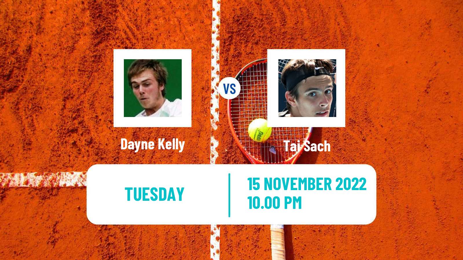 Tennis ITF Tournaments Dayne Kelly - Tai Sach