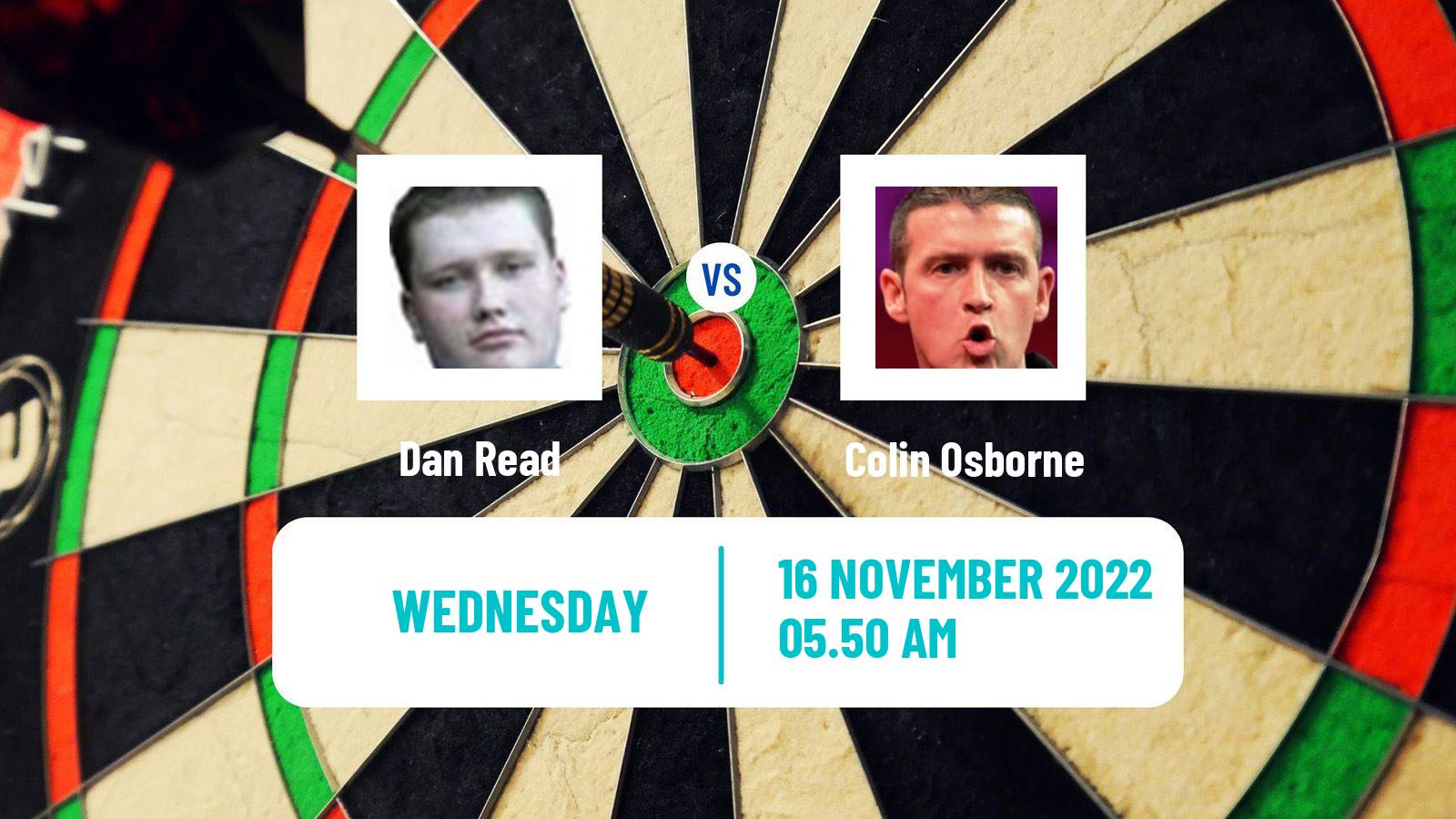 Darts Darts Dan Read - Colin Osborne