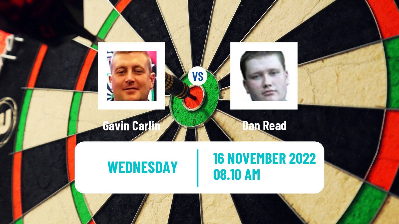 Darts Darts Gavin Carlin - Dan Read