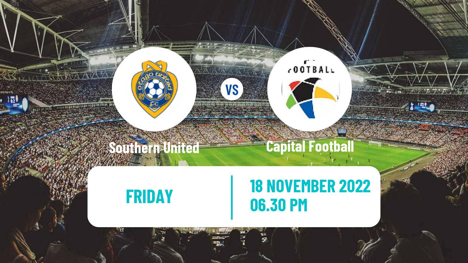 Soccer New Zealand National League Women Southern United - Capital Football