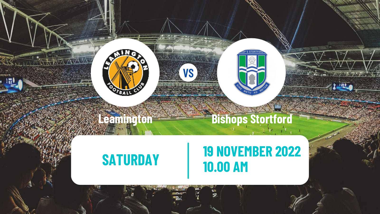 Soccer English FA Trophy Leamington - Bishops Stortford