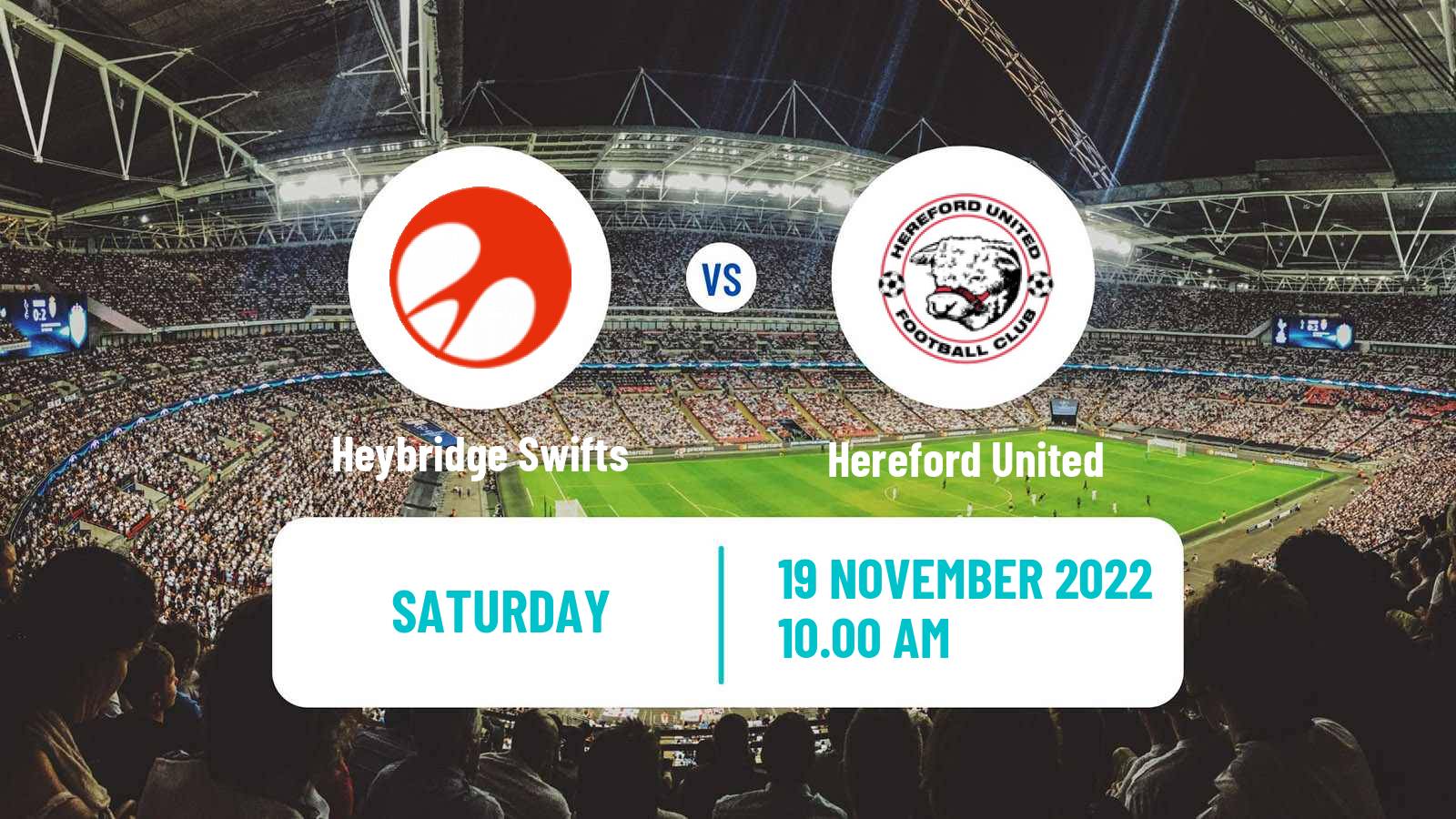 Soccer English FA Trophy Heybridge Swifts - Hereford