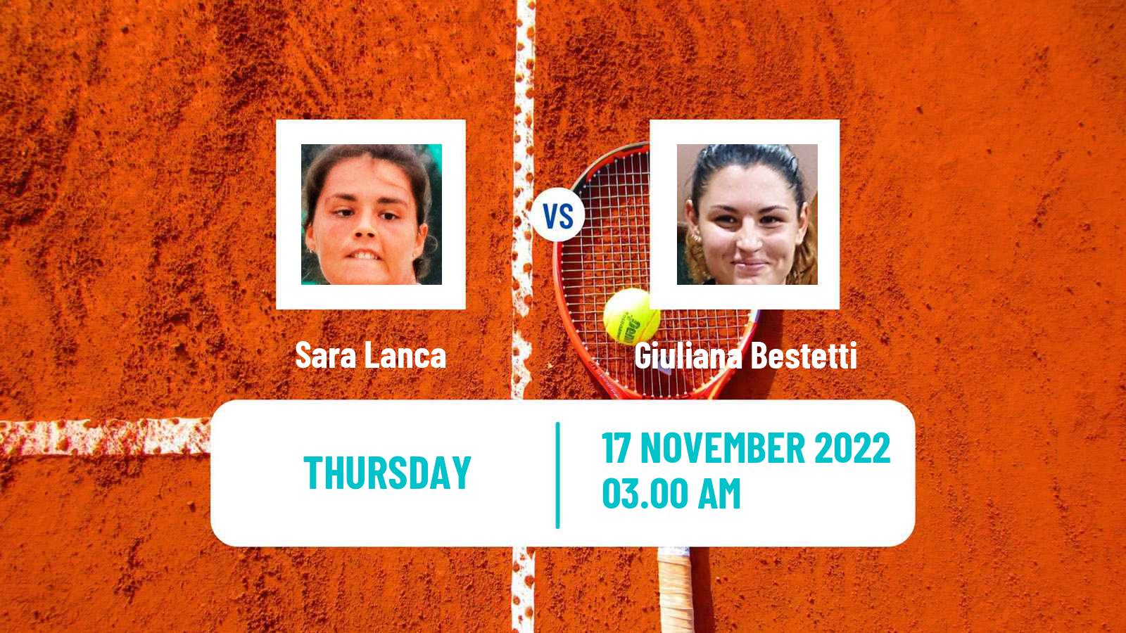 Tennis ITF Tournaments Sara Lanca - Giuliana Bestetti
