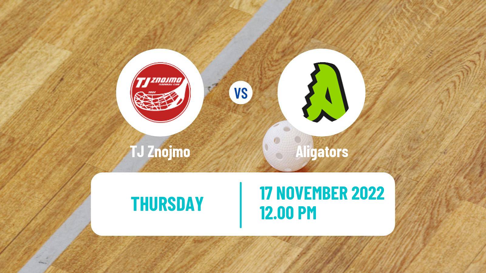 Floorball Czech 1 Liga Floorball Znojmo - Aligators