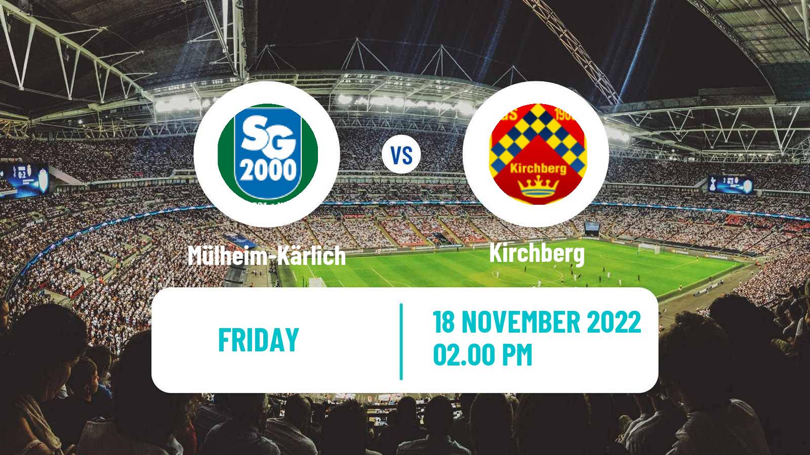 Soccer German Oberliga Rheinland-Pfalz/Saar Mülheim-Kärlich - Kirchberg