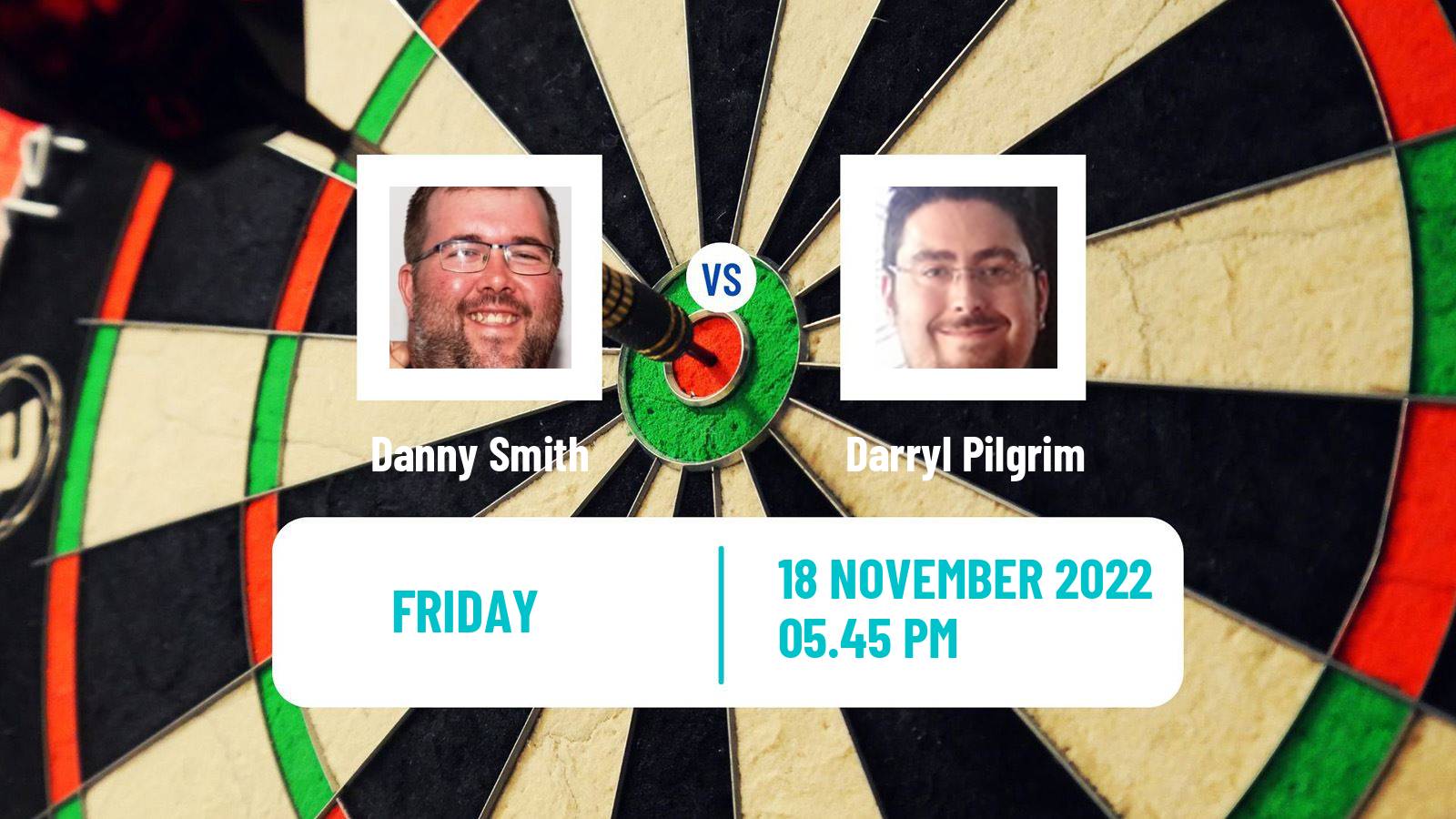 Darts Darts Danny Smith - Darryl Pilgrim