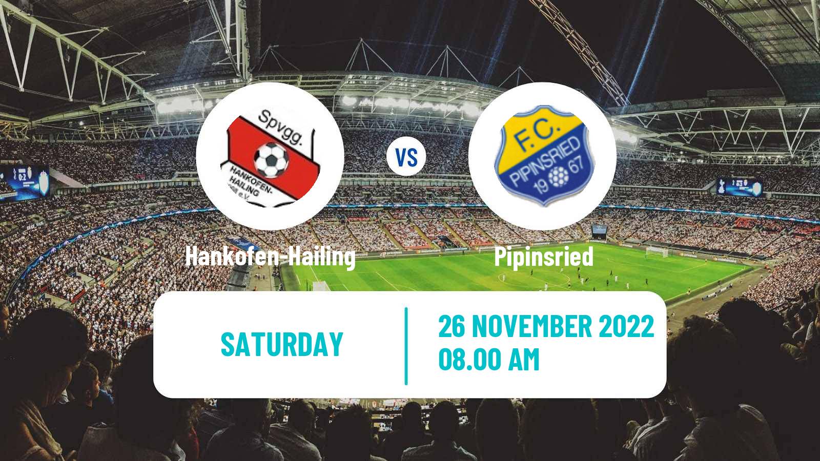 Soccer German Regionalliga Bayern Hankofen-Hailing - Pipinsried