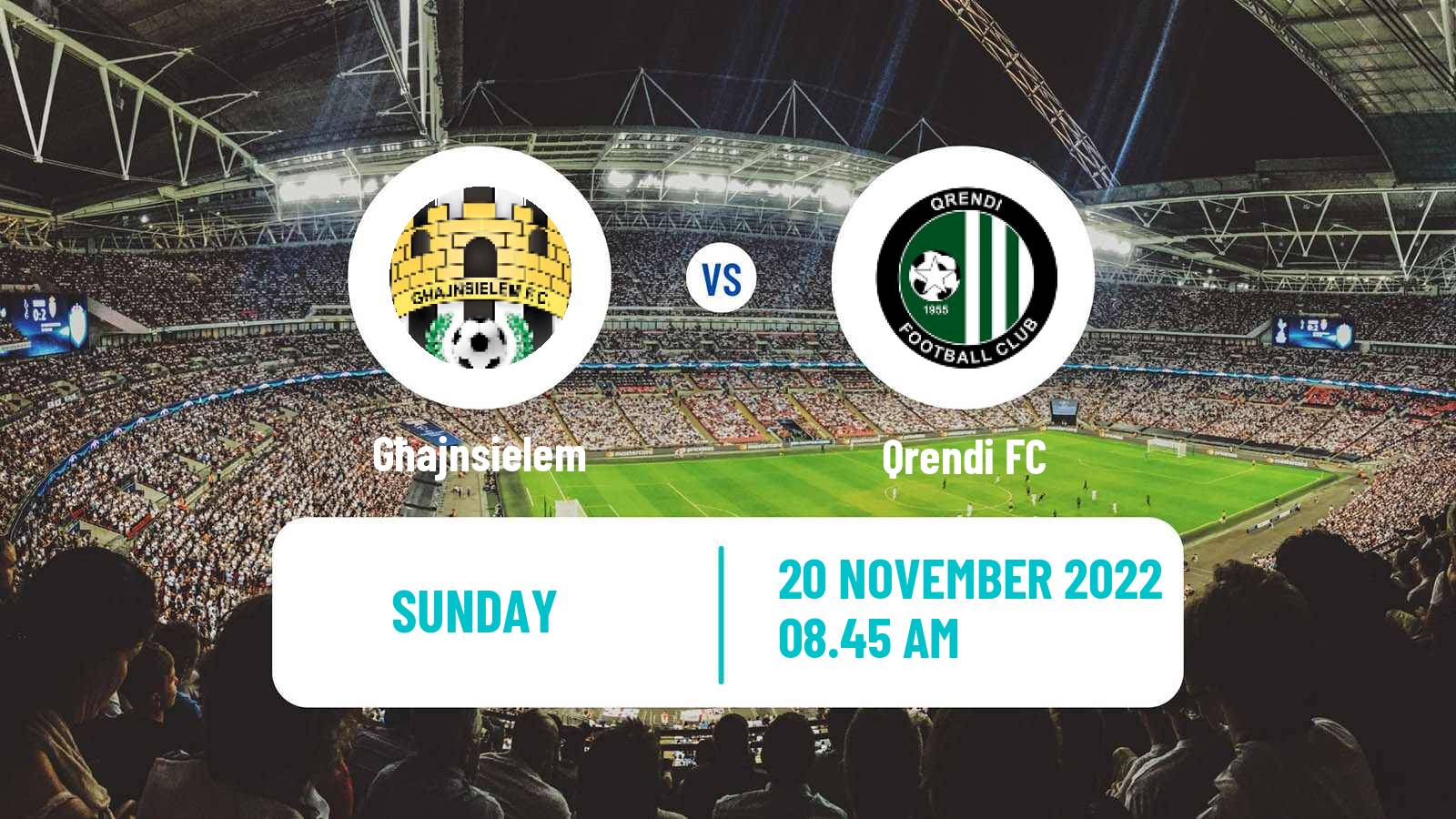 Soccer Maltese FA Trophy Għajnsielem - Qrendi