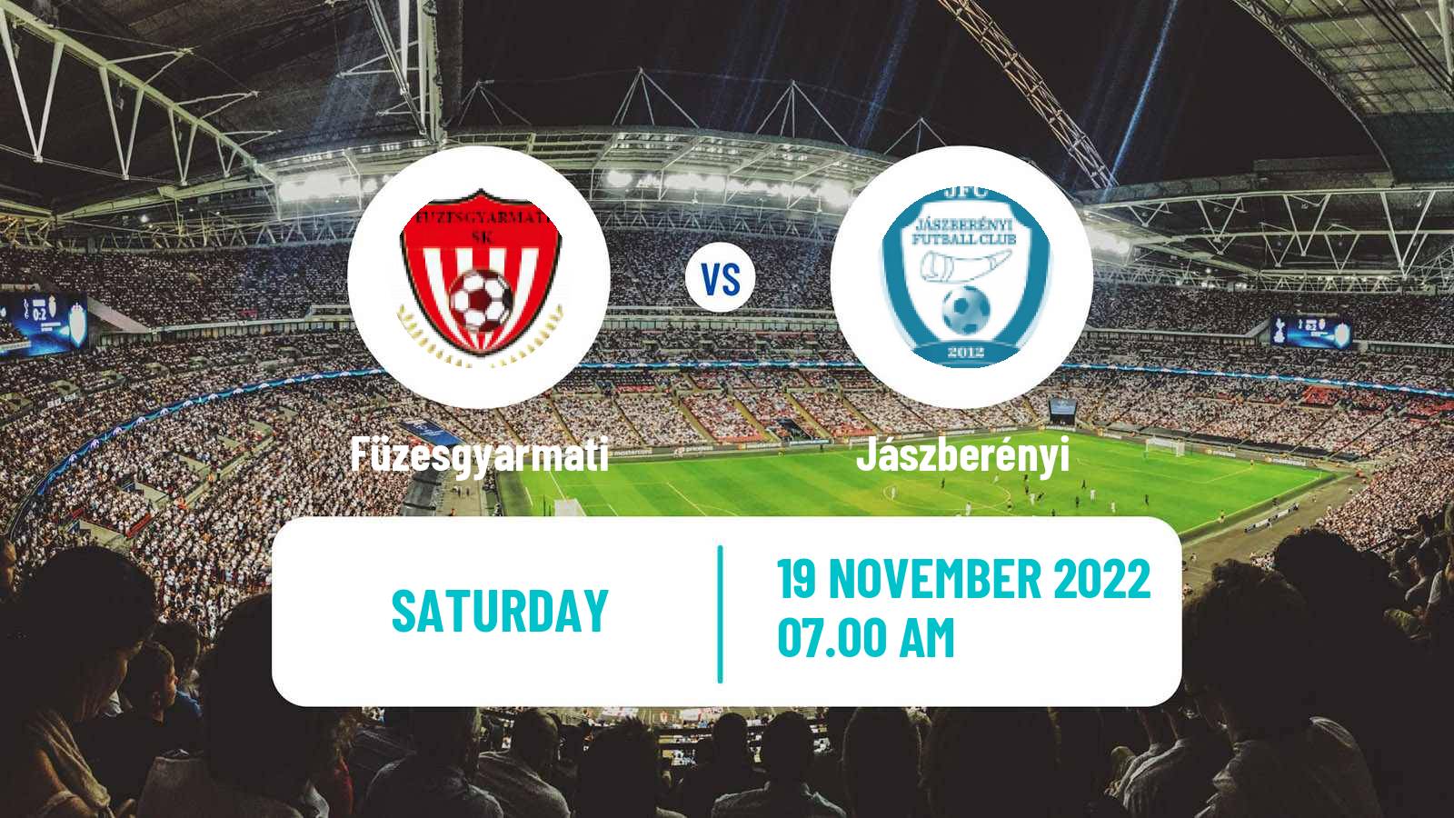 Soccer Hungarian NB III East Füzesgyarmati - Jászberényi