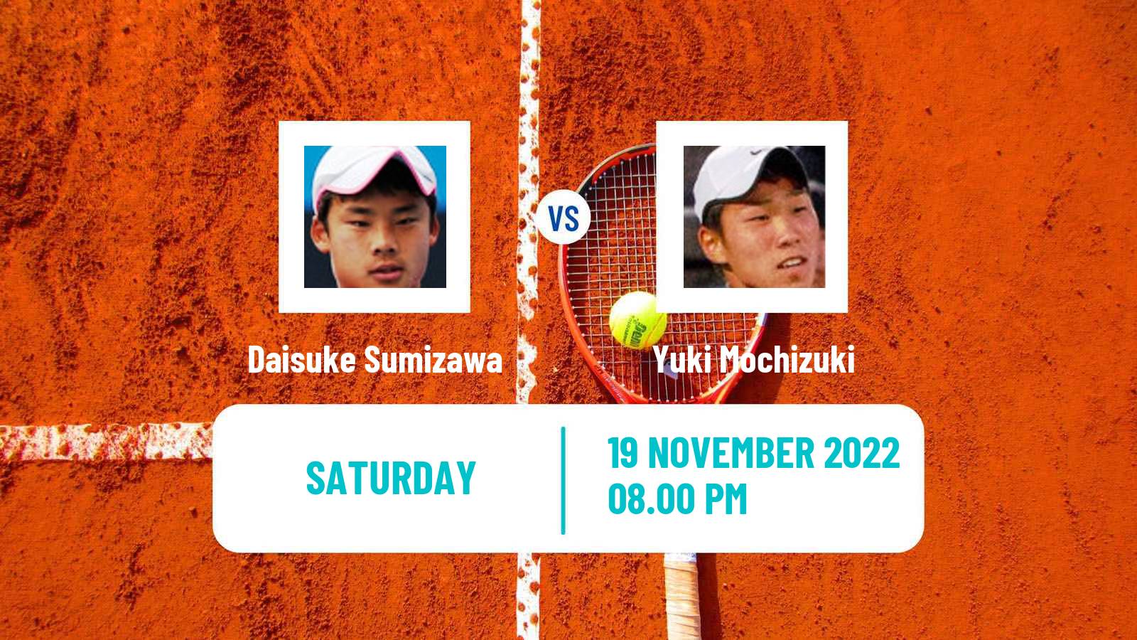 Tennis ATP Challenger Daisuke Sumizawa - Yuki Mochizuki