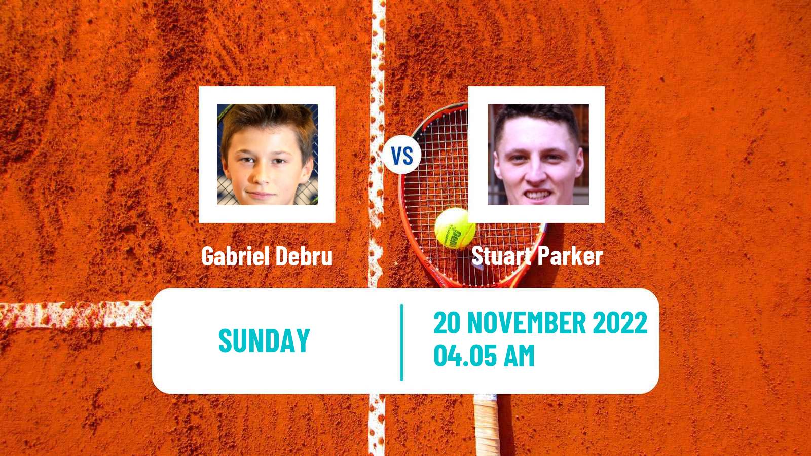 Tennis ATP Challenger Gabriel Debru - Stuart Parker