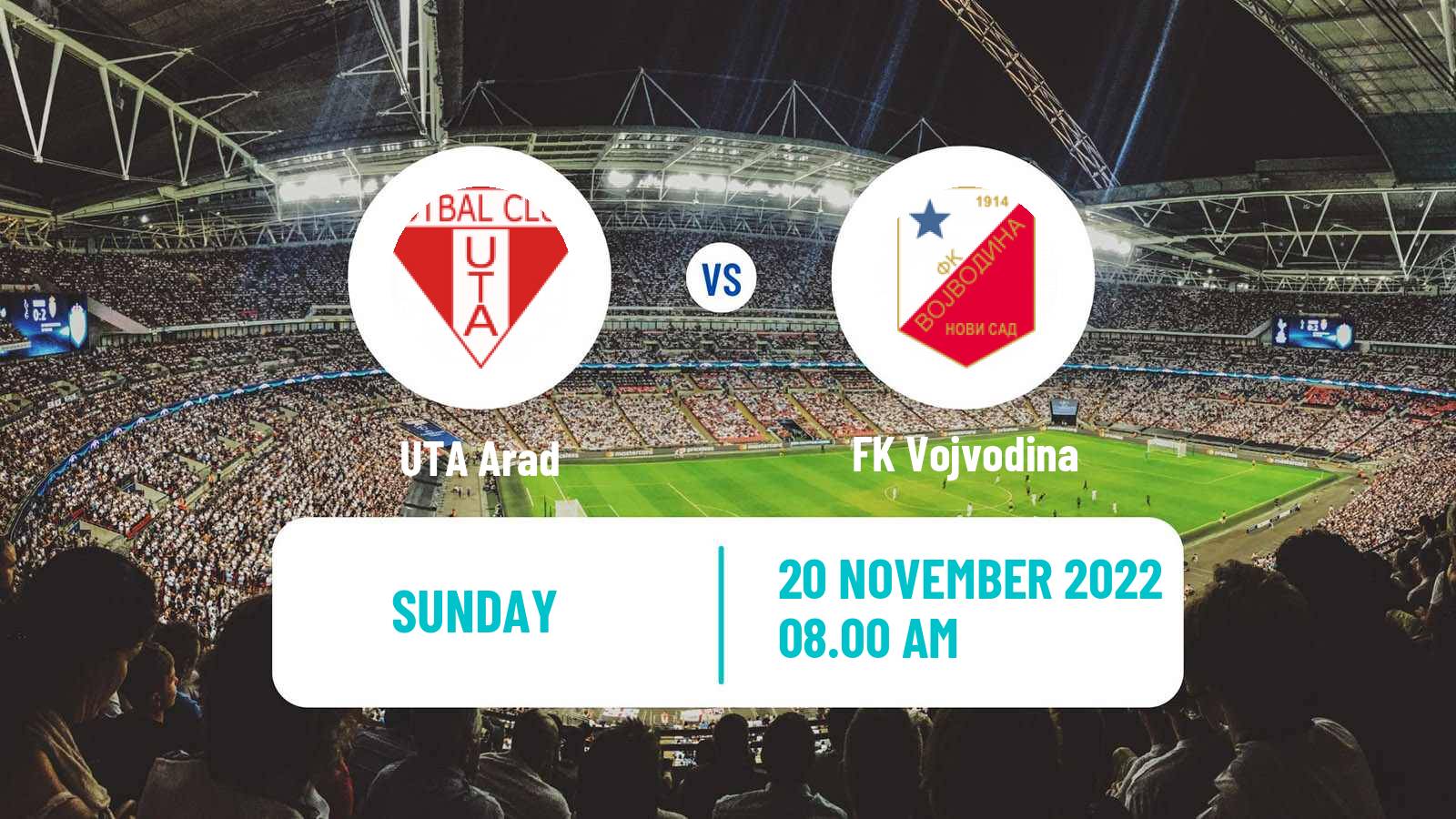 Soccer Club Friendly UTA Arad - Vojvodina