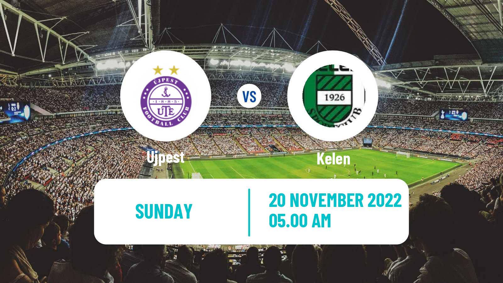 Soccer Hungarian NB I Women Ujpest - Kelen