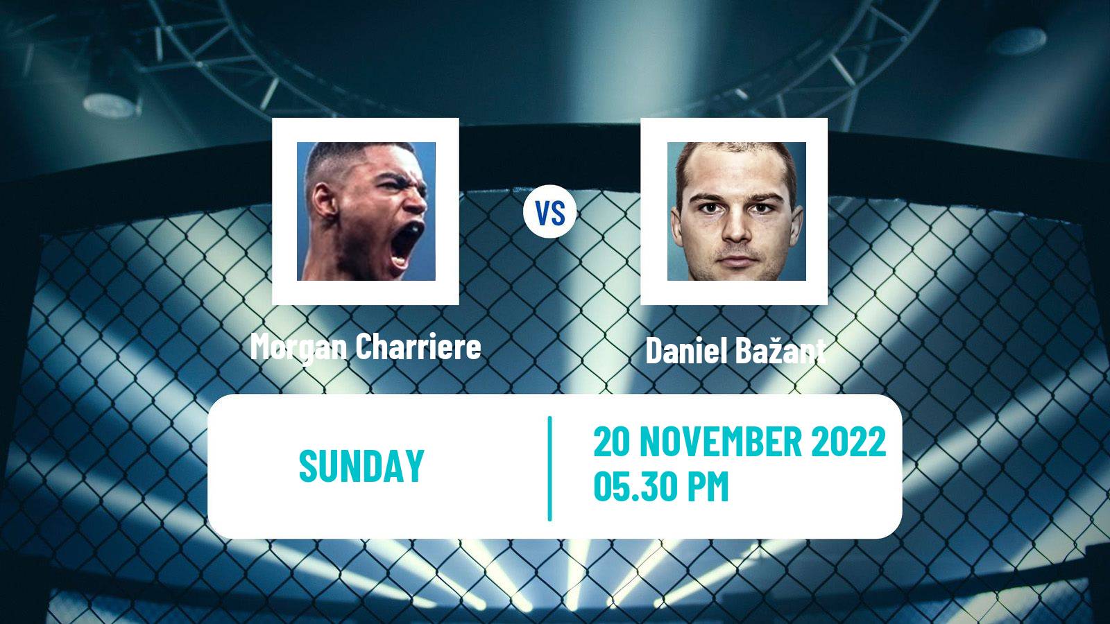 MMA MMA Morgan Charriere - Daniel Bažant