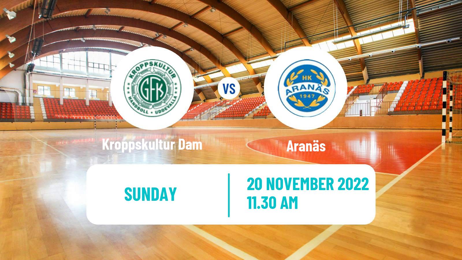 Handball Swedish Allsvenskan Handball Women Kroppskultur Dam - Aranäs