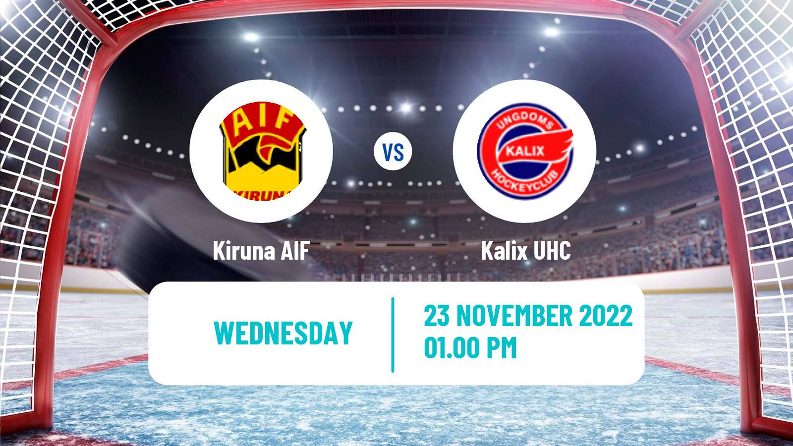 Hockey Swedish HockeyEttan Norra Kiruna AIF - Kalix