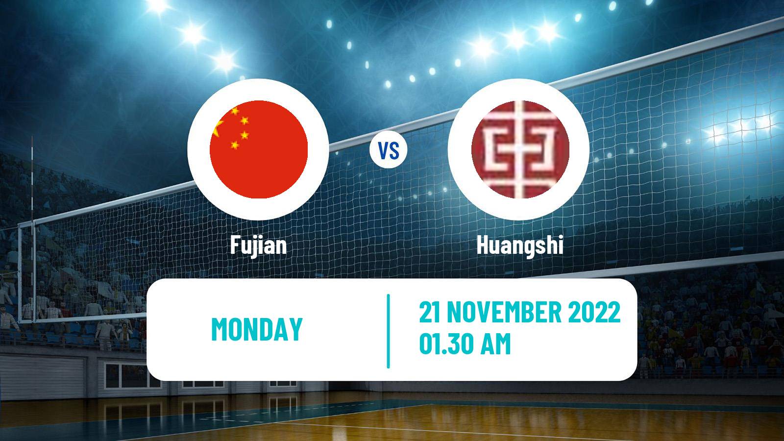 Volleyball Chinese CVL Fujian - Huangshi