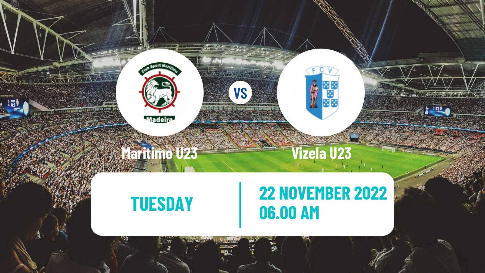 Football Portuguese Liga Revelacao U23 Maritimo U23 - Vizela U23