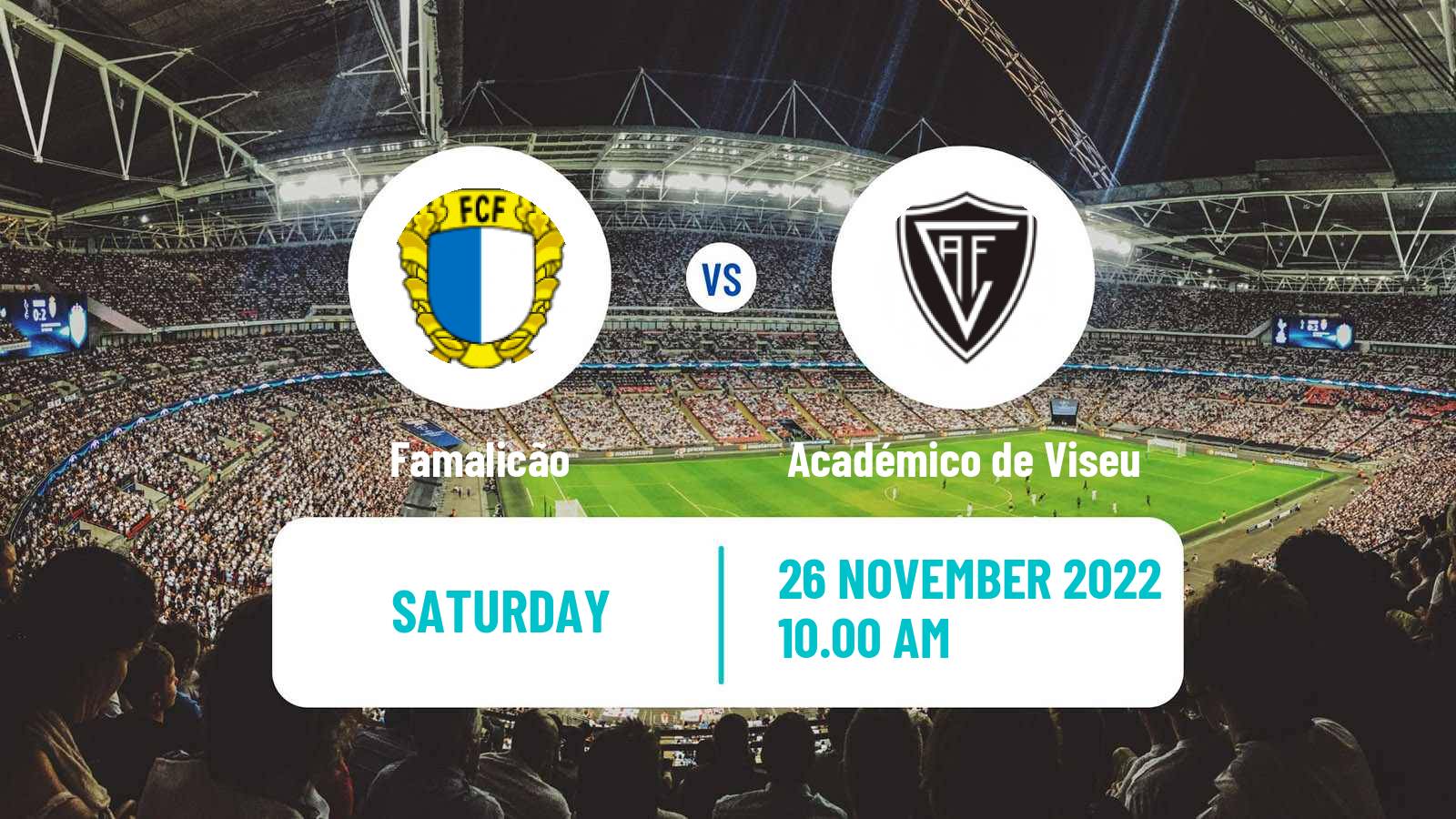 Soccer Portuguese League Cup Famalicão - Académico de Viseu