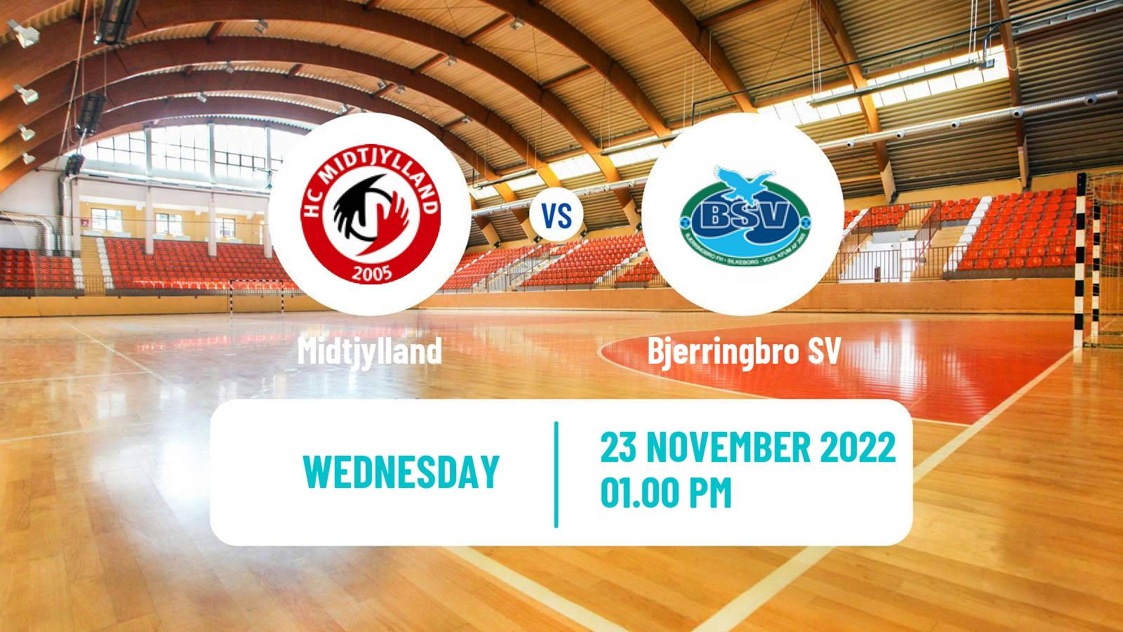 Handball Danish Handbold Ligaen Midtjylland - Bjerringbro SV