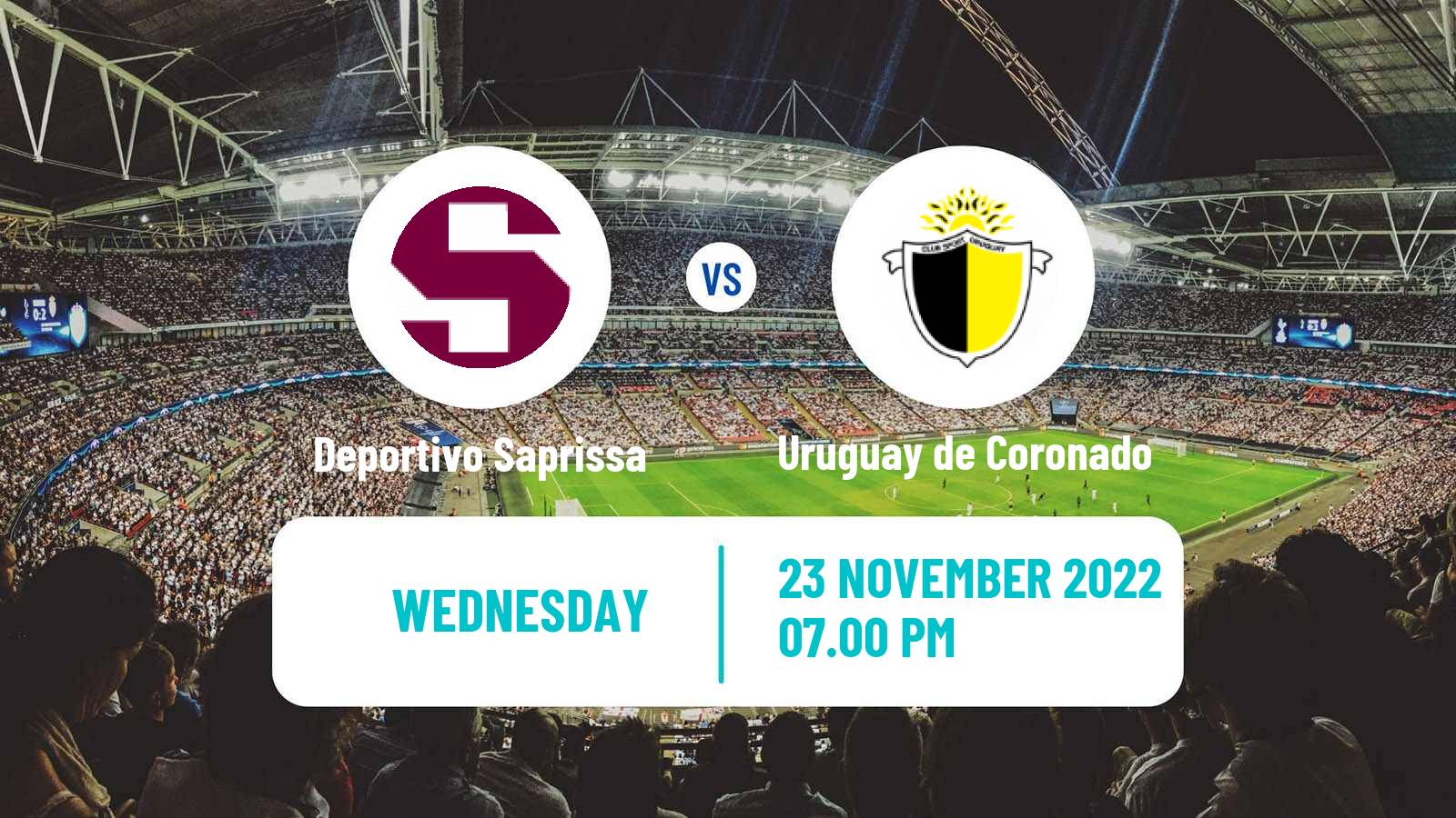 Soccer Costa Rican Copa Deportivo Saprissa - Uruguay de Coronado