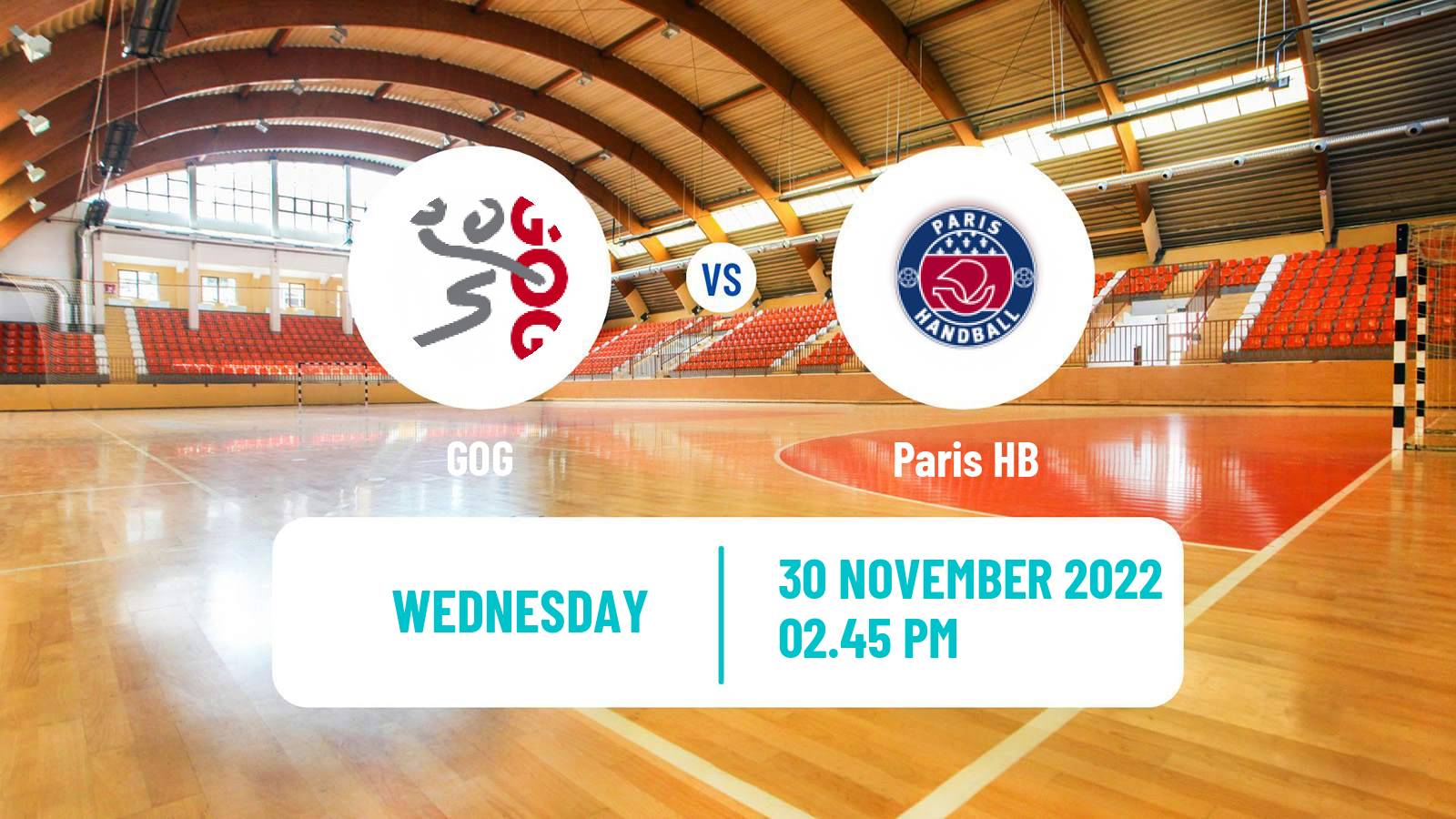 Handball EHF Champions League GOG - Paris Saint-Germain
