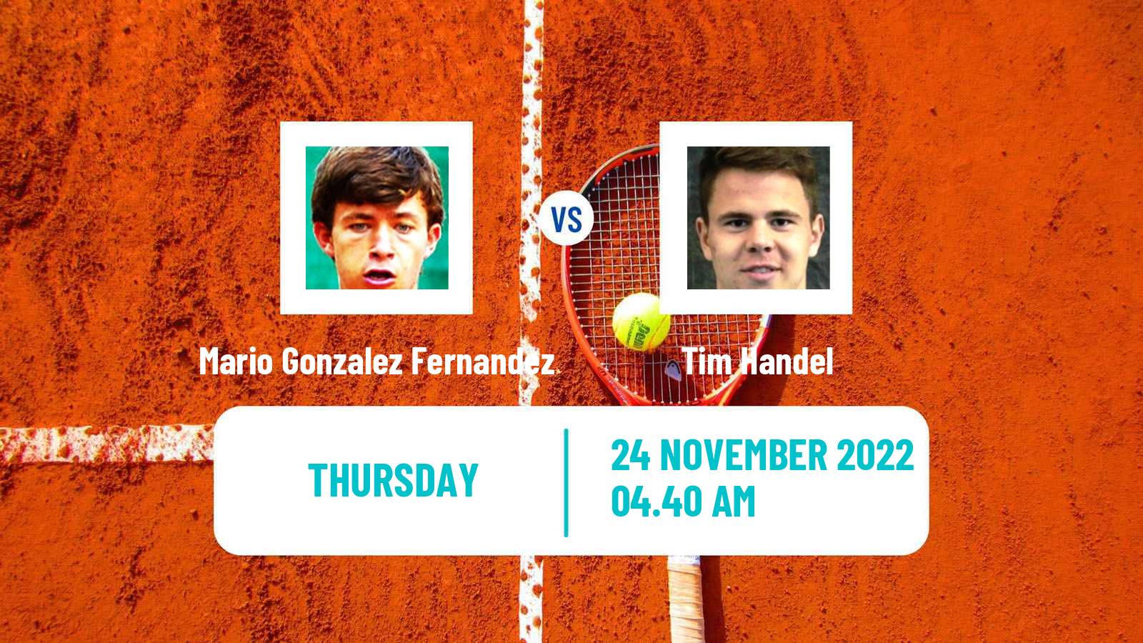 Tennis ITF Tournaments Mario Gonzalez Fernandez - Tim Handel