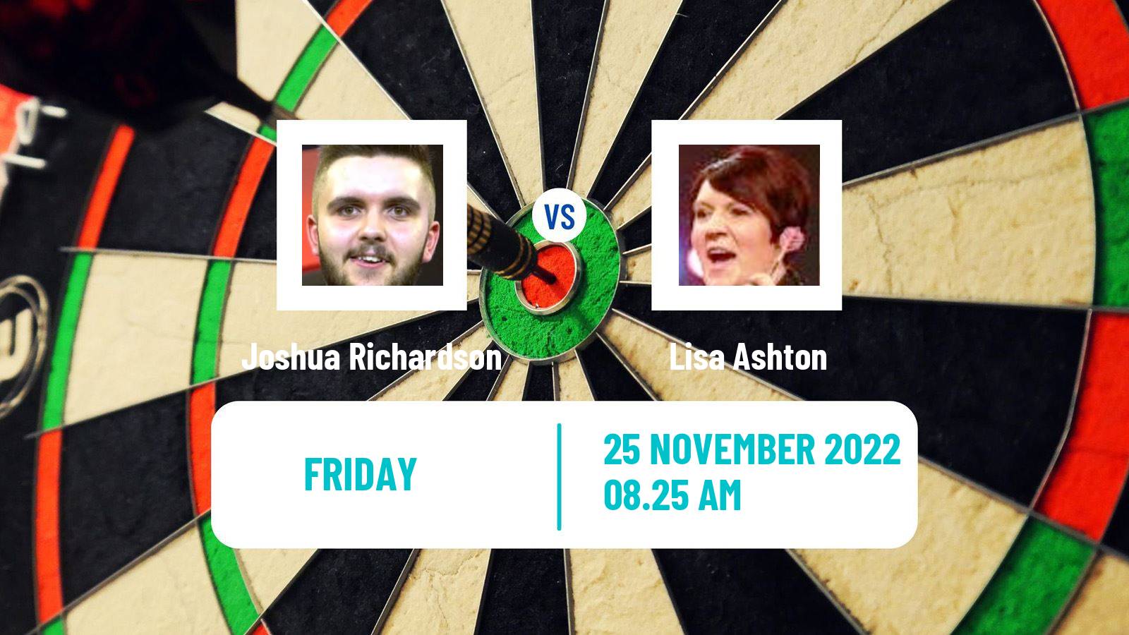 Darts Darts Joshua Richardson - Lisa Ashton