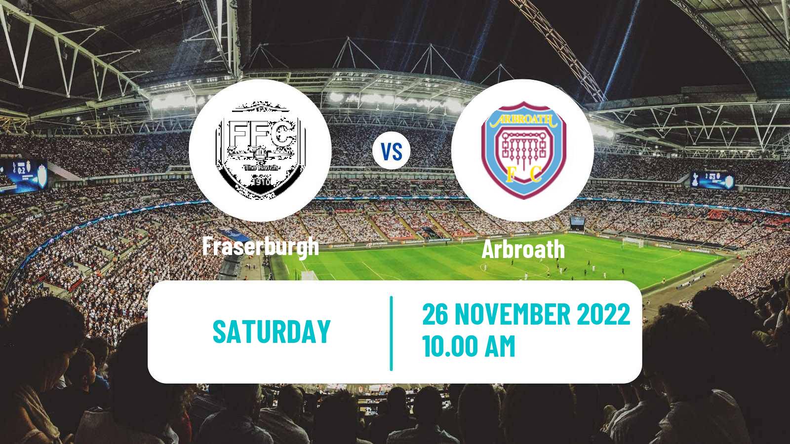 Soccer Scottish Cup Fraserburgh - Arbroath