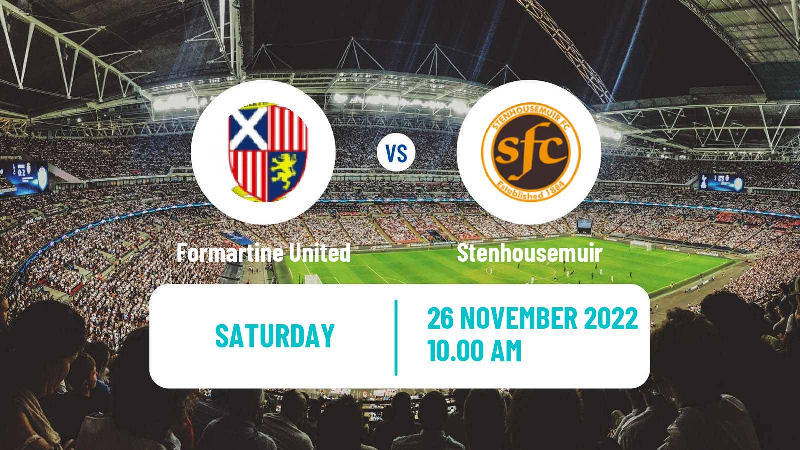 Soccer Scottish Cup Formartine United - Stenhousemuir