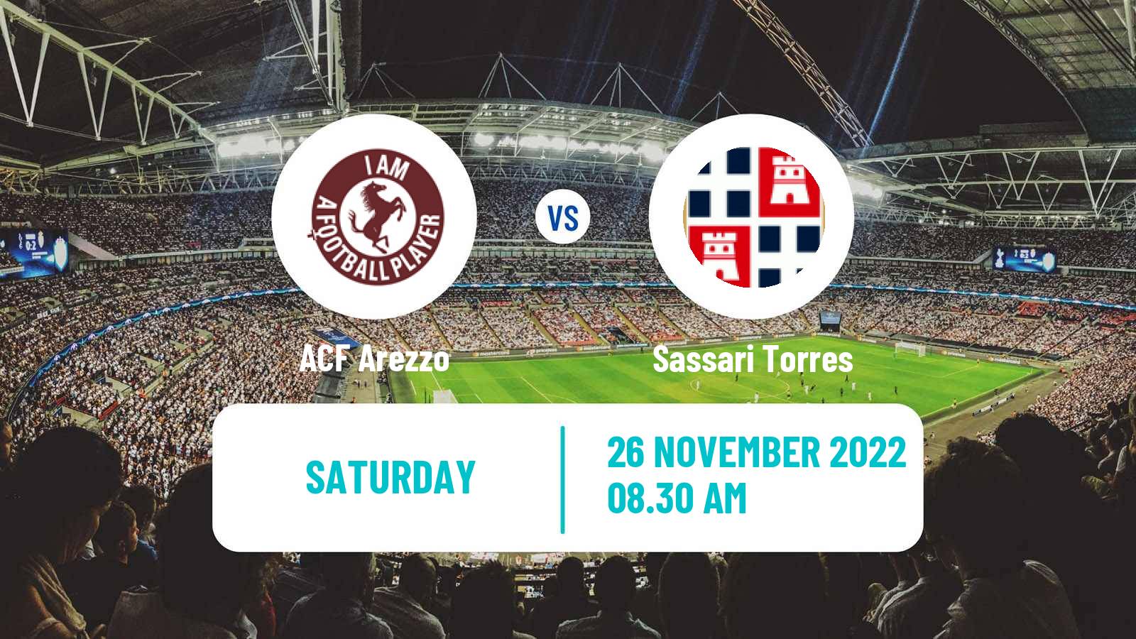 Soccer Italian Serie B Women Arezzo - Sassari Torres