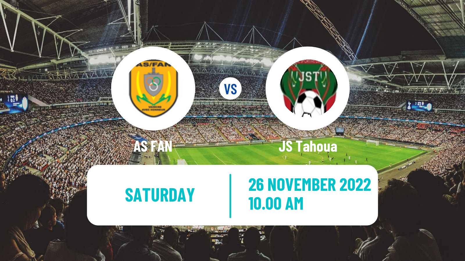 Soccer Niger Ligue 1 AS FAN - Tahoua