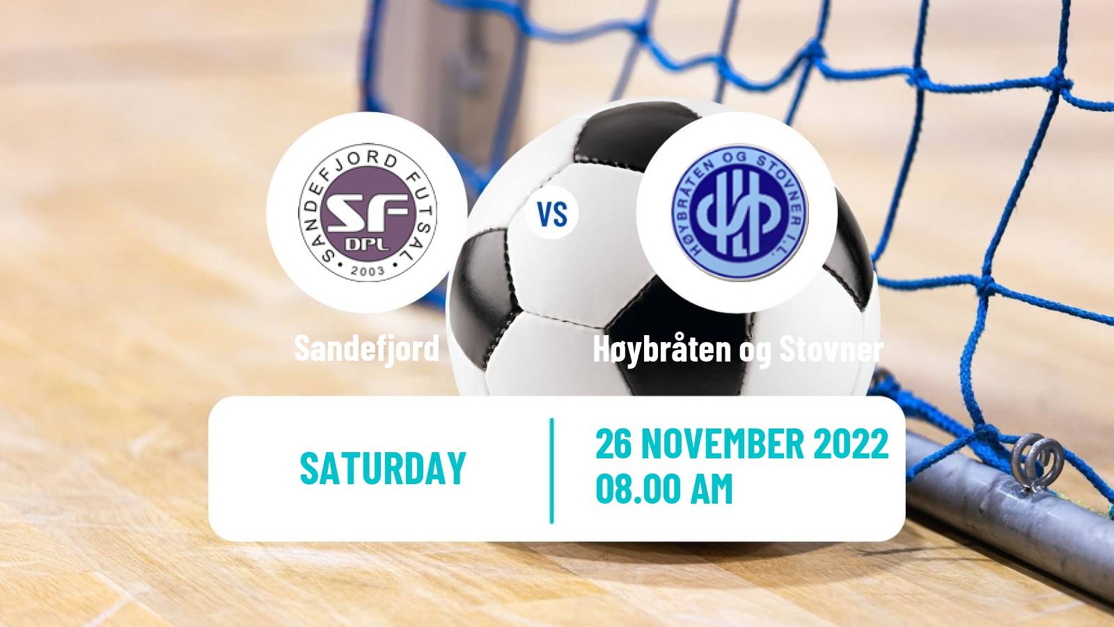 Futsal Norwegian Eliteserien Futsal Sandefjord - Høybråten og Stovner