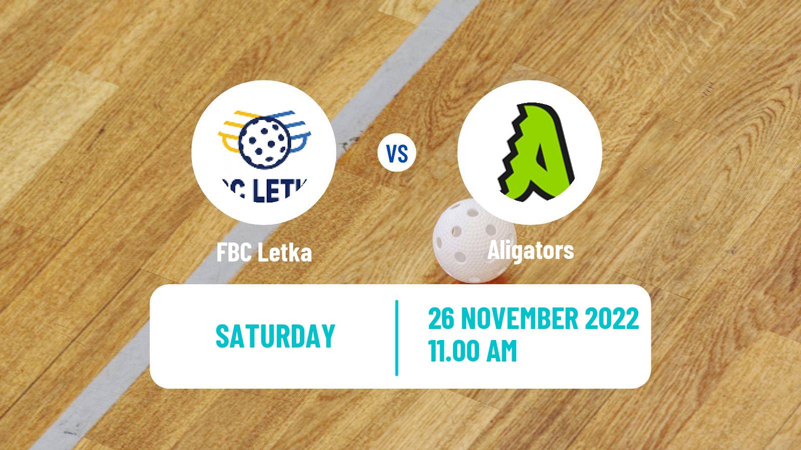 Floorball Czech 1 Liga Floorball Letka - Aligators