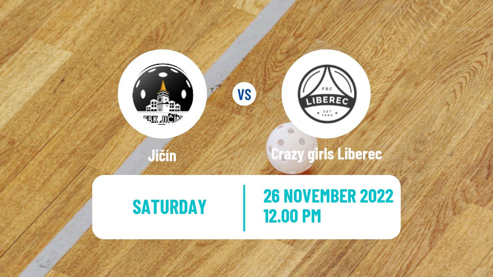 Floorball Czech Extraliga Floorball Women Jičín - Crazy girls Liberec