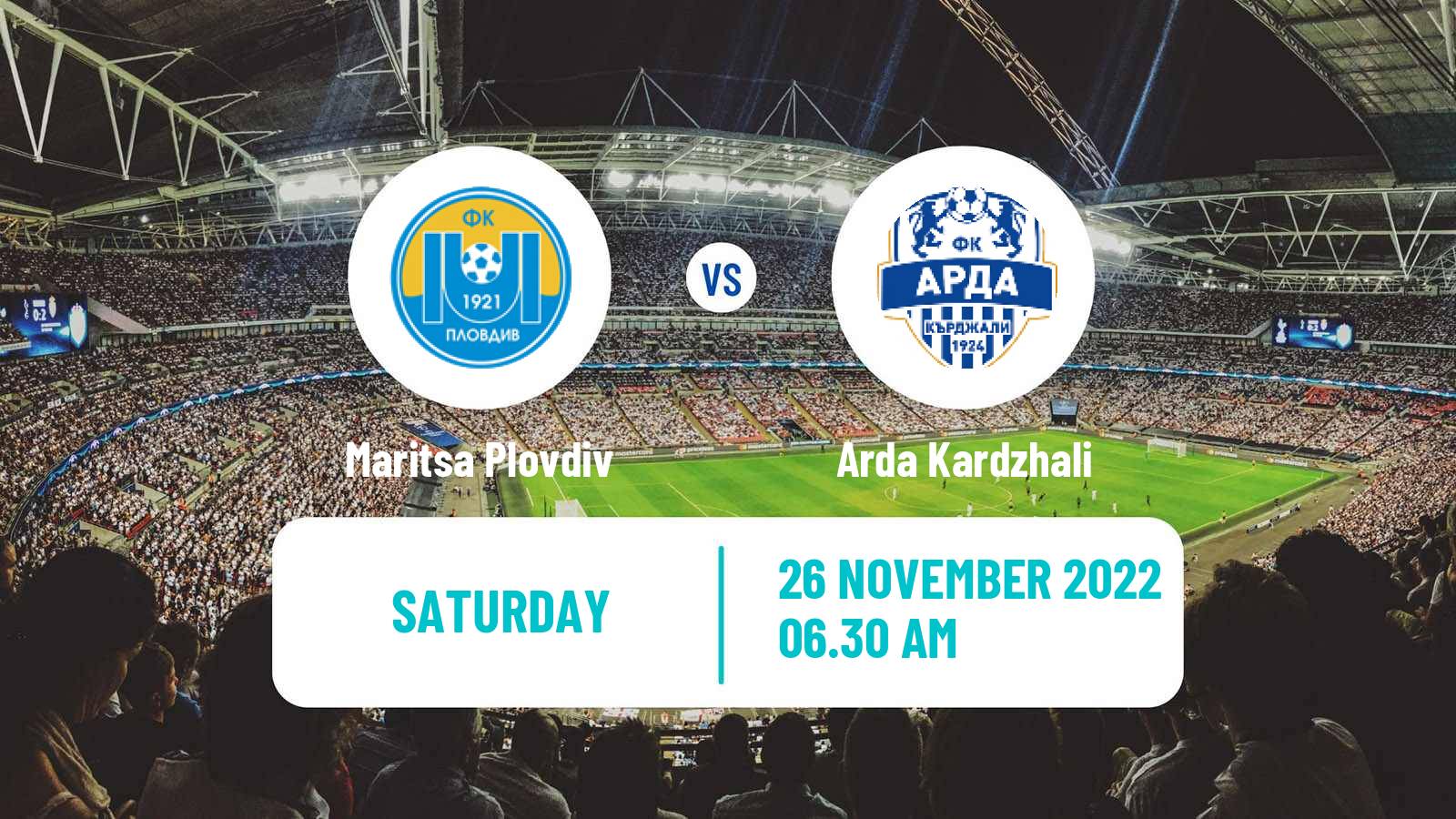 Soccer Bulgarian Cup Maritsa Plovdiv - Arda Kardzhali