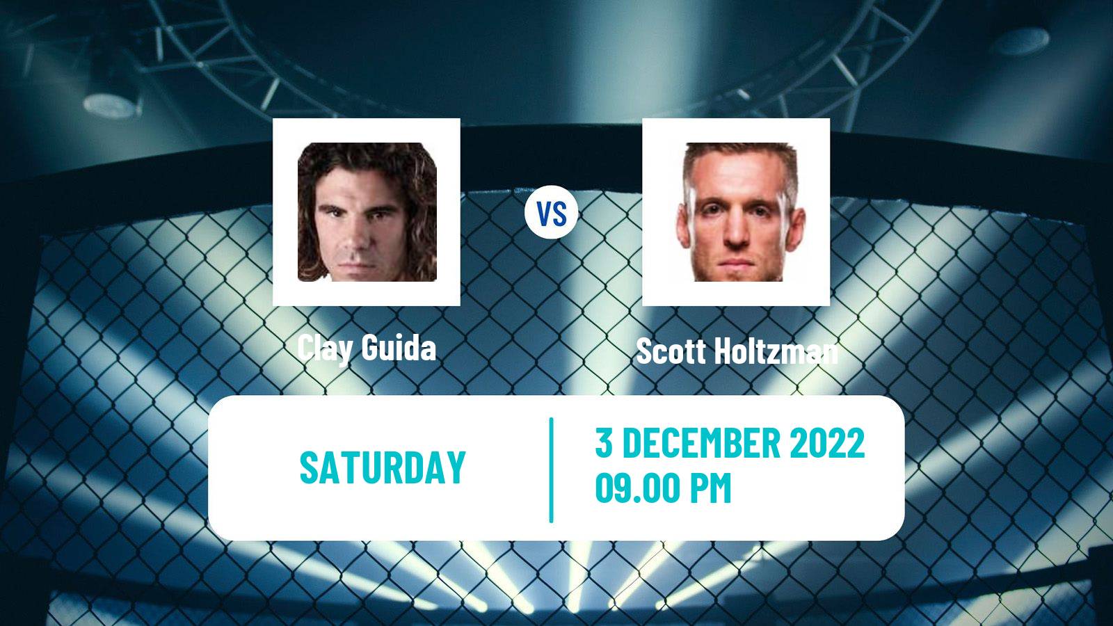 MMA MMA Clay Guida - Scott Holtzman
