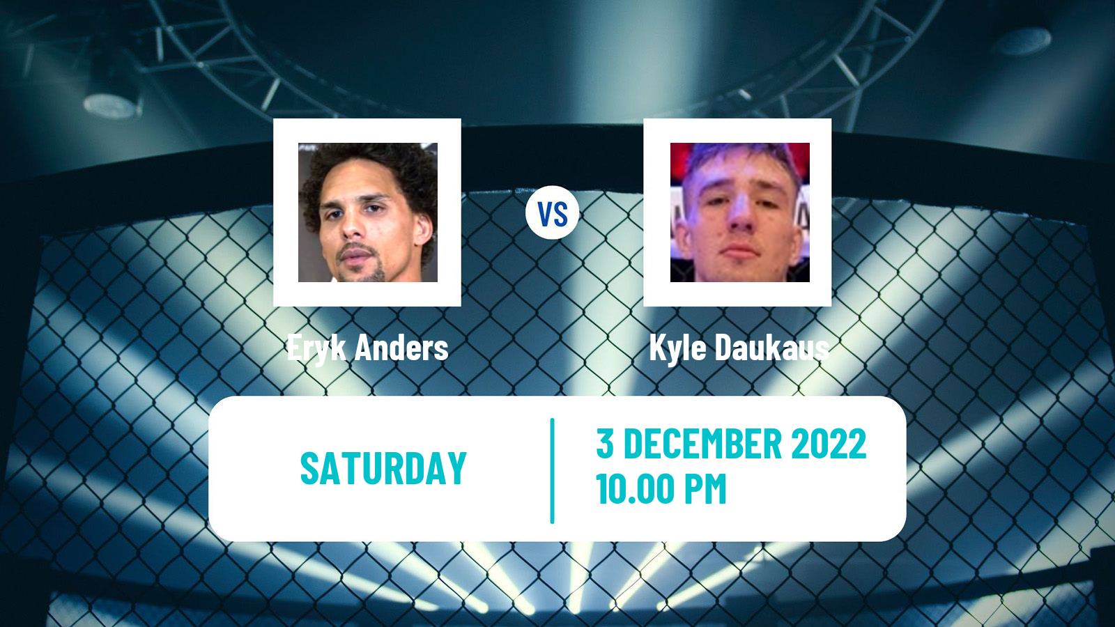 MMA MMA Eryk Anders - Kyle Daukaus