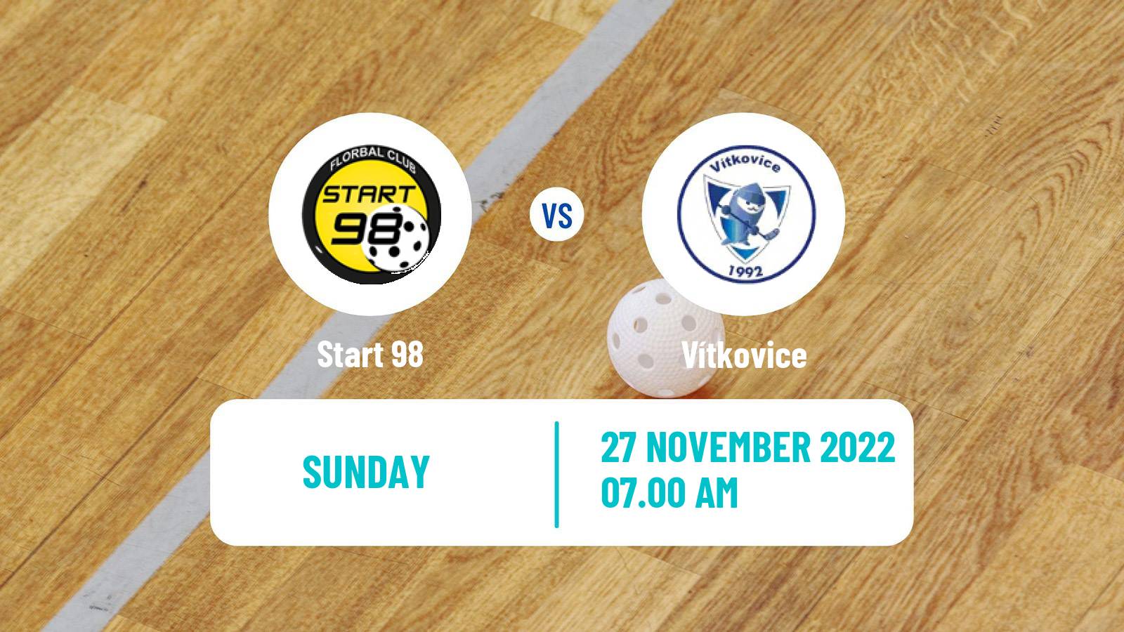 Floorball Czech Extraliga Floorball Women Start 98 - Vítkovice